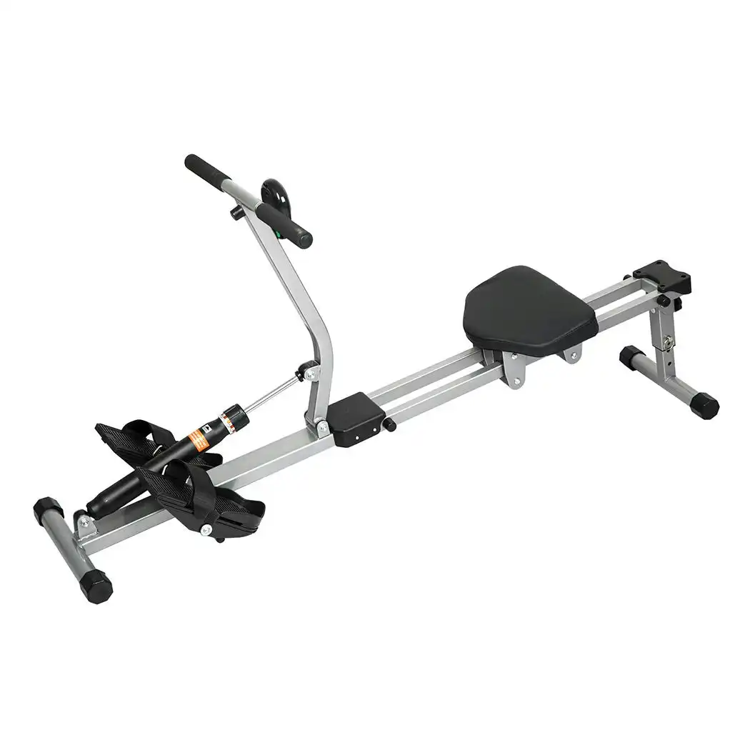 Centra Hydraulic Rowing Machine 12 Levels Resistance Cardio Exercise Fit Home