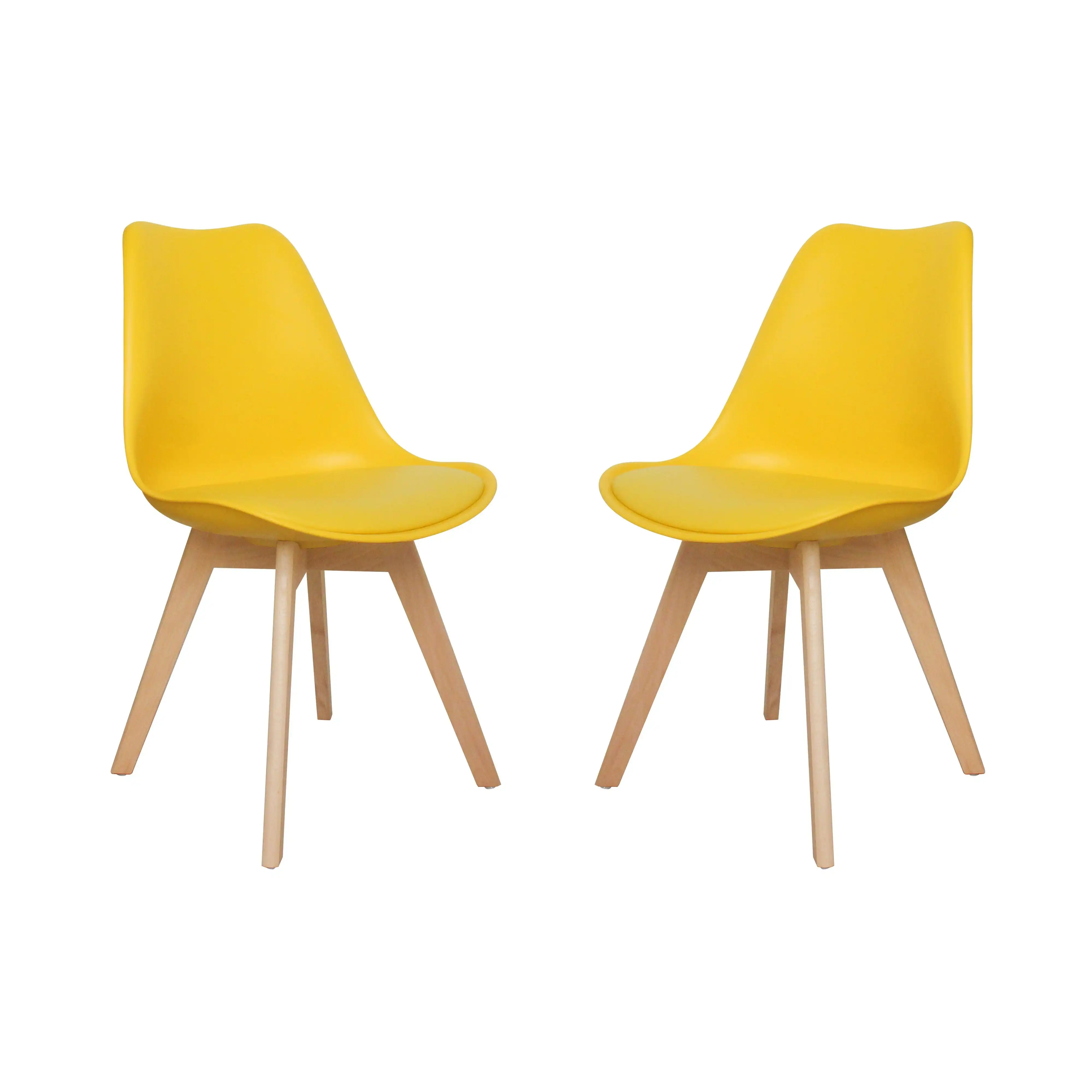Chotto - Ando Dining Chairs - Yellow x 2