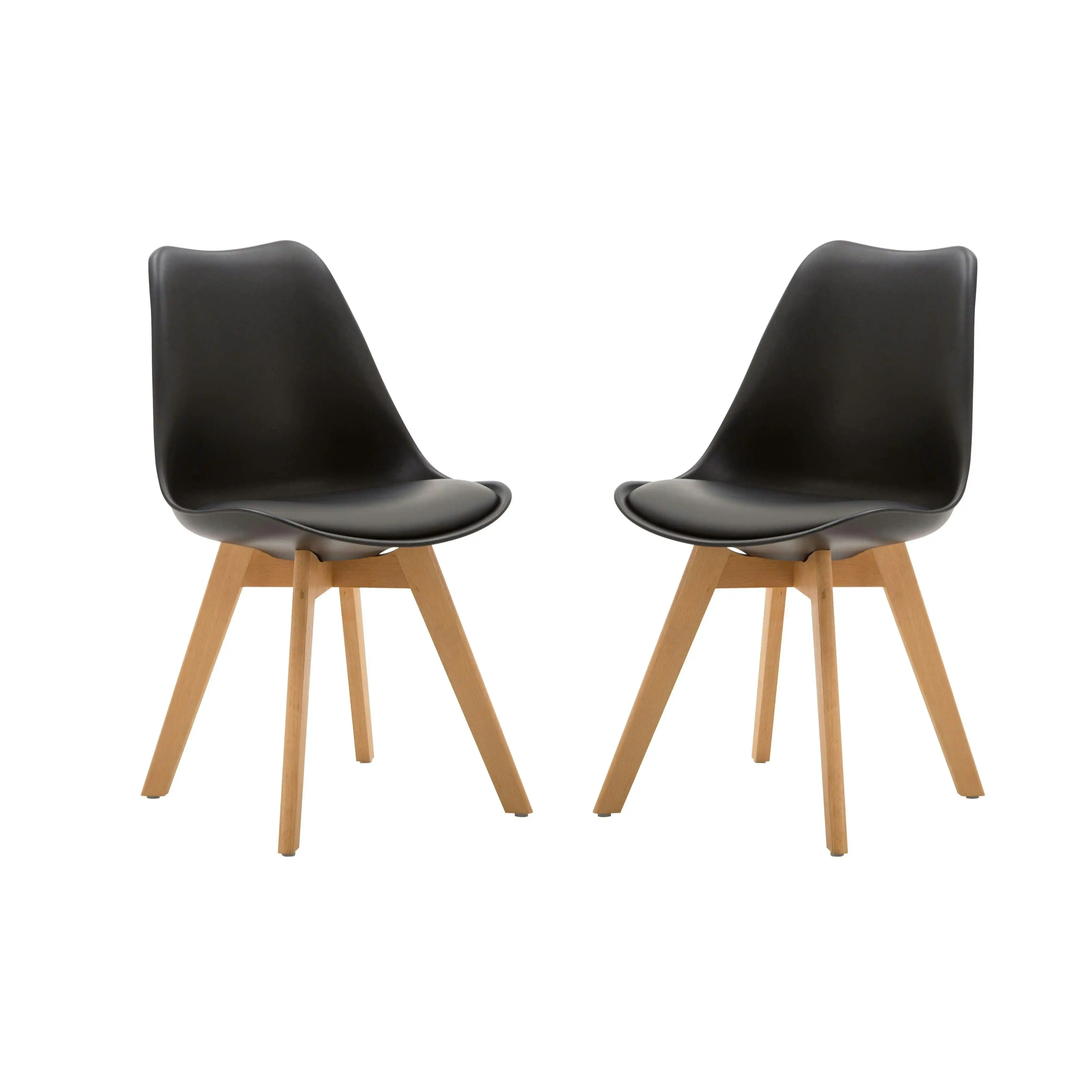 Chotto - Ando Dining Chairs - Black x 2