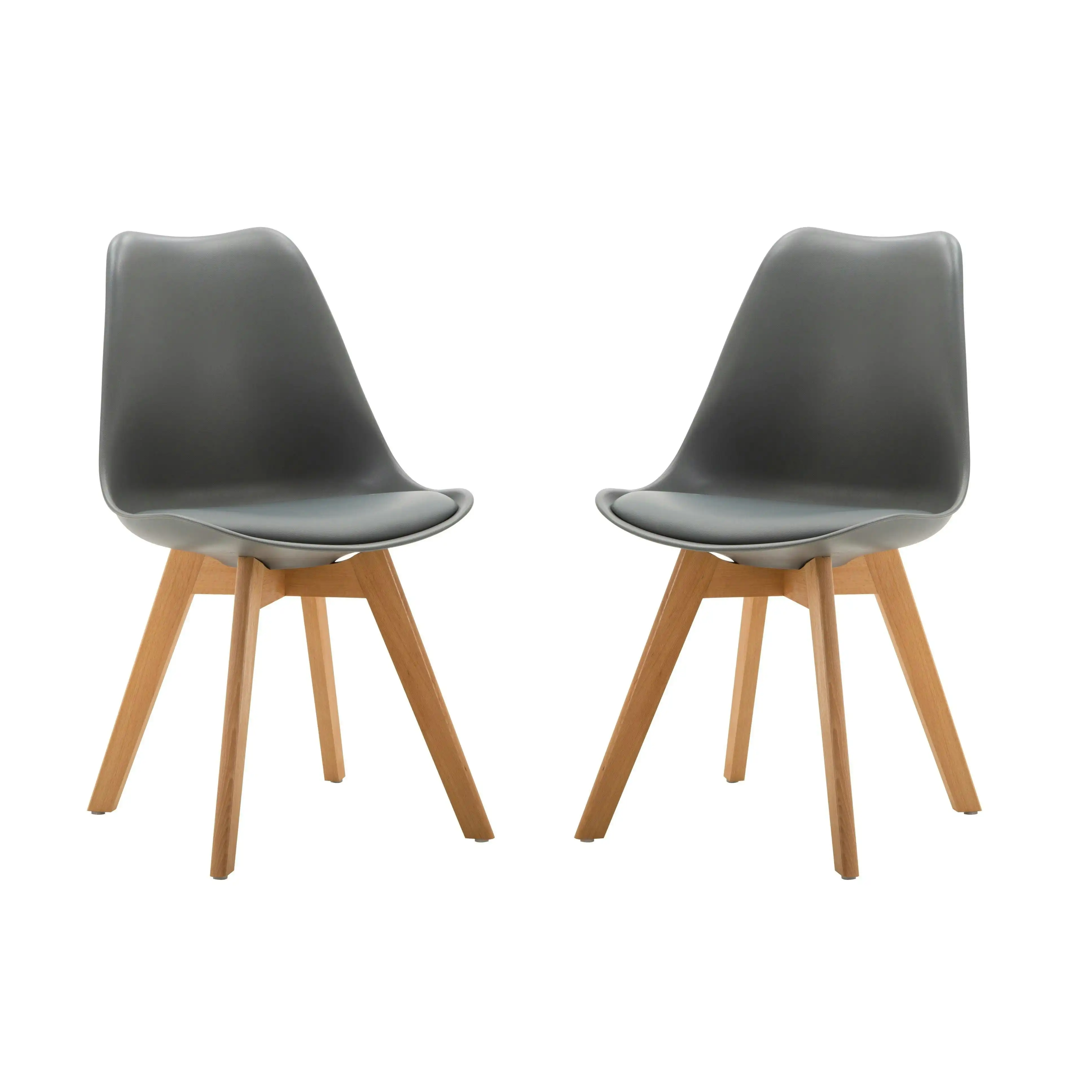 Chotto - Ando Dining Chairs - Grey x 2