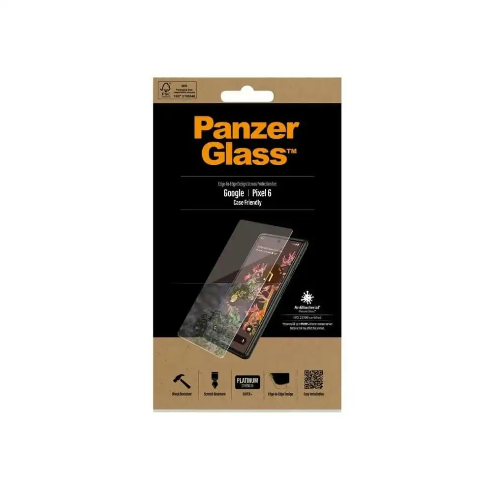 PanzerGlass Screen Protector for Google Pixel 6 - Black