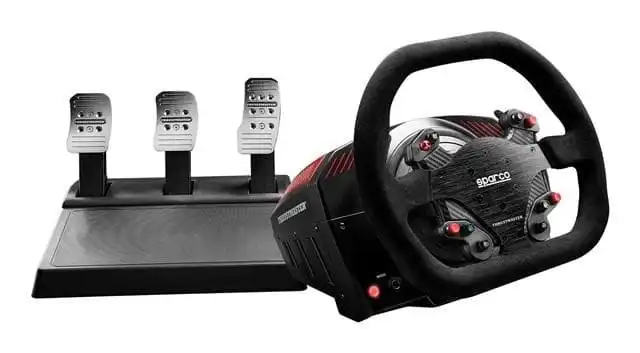 Thrustmaster TS-XW Racer Sparco P310 Competition Mod Racing Simulation Steering Wheel and Pedals