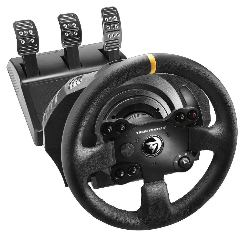 Thrustmaster TX Gaming Racing Wheel and Pedals Leather Edition