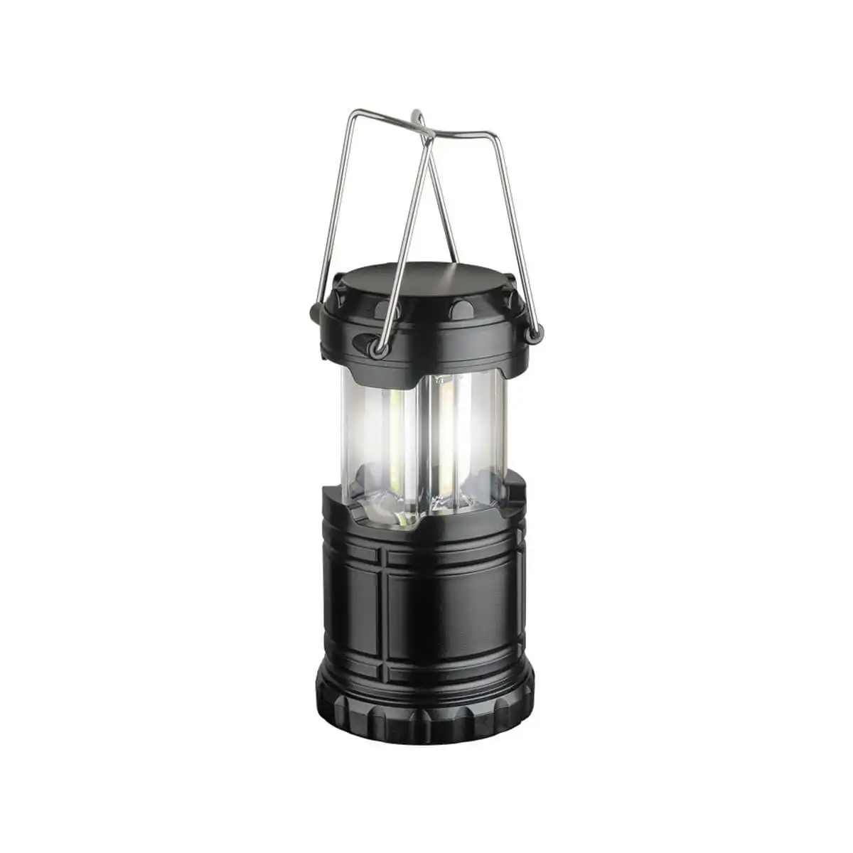Goobay LED Camping Lamp - Black-Silver