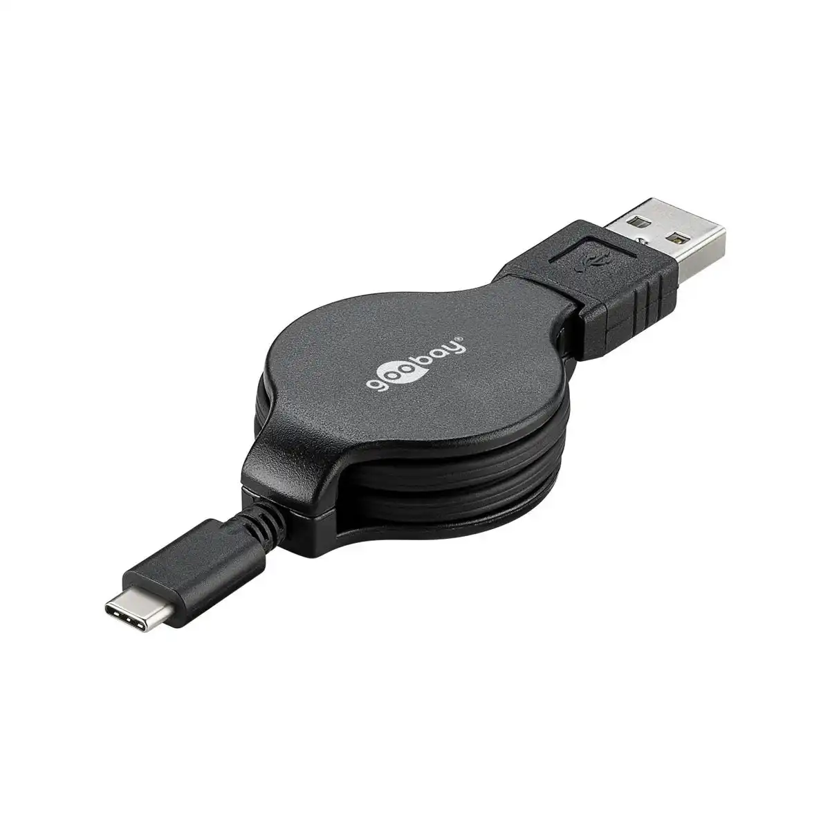 Goobay USB-C Charging and Sync 1M Cable - Black
