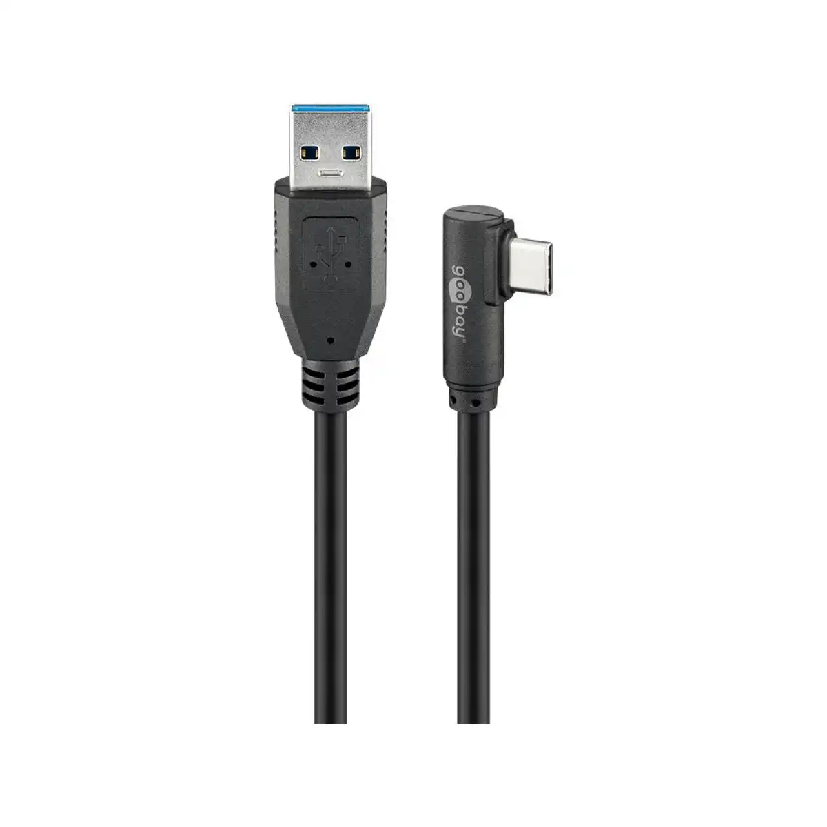 Goobay USB-C to USB A 3.0 Cable 0.5M for Mobiles - Black