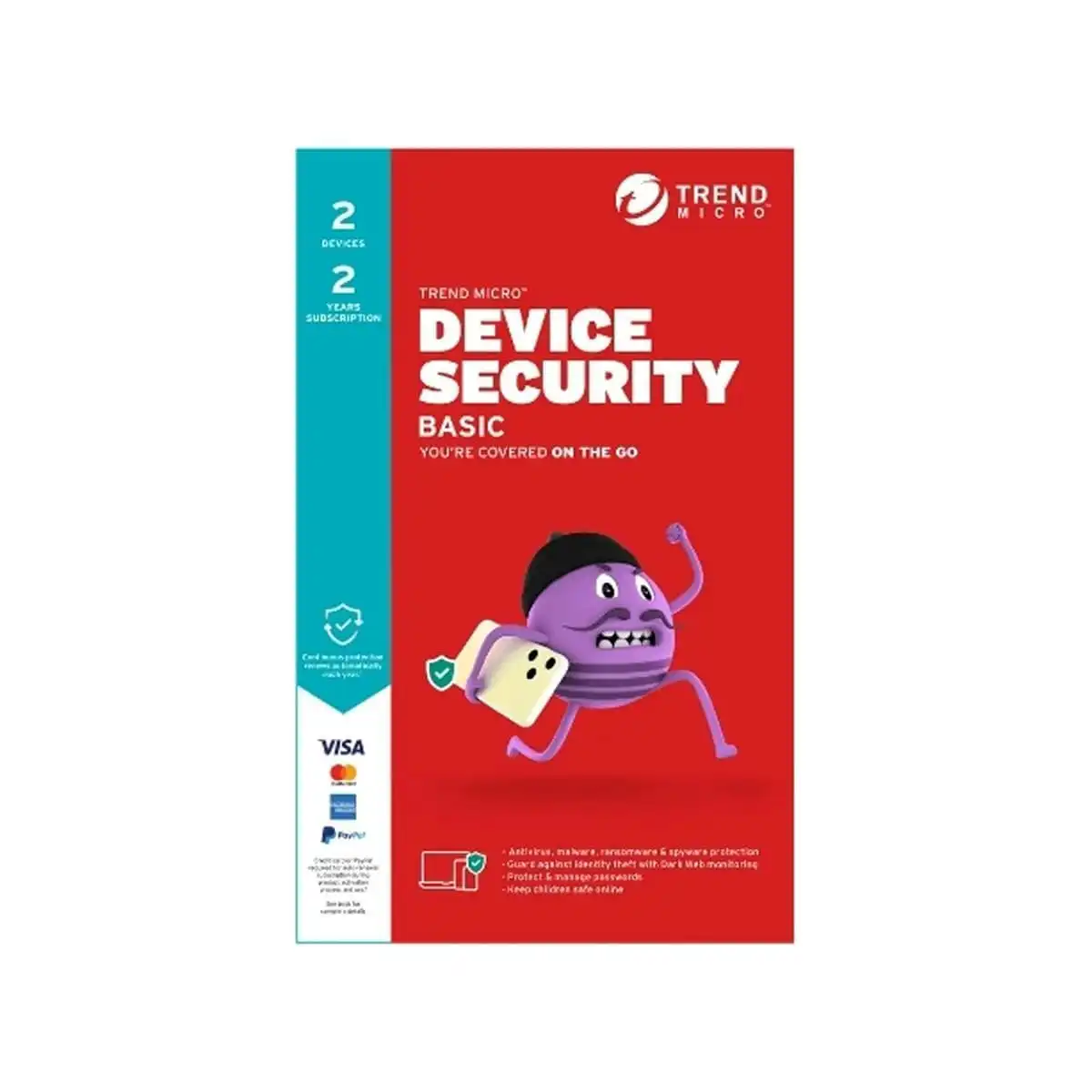 TRMICRO Device Security 2D 2Y for PC and Mac