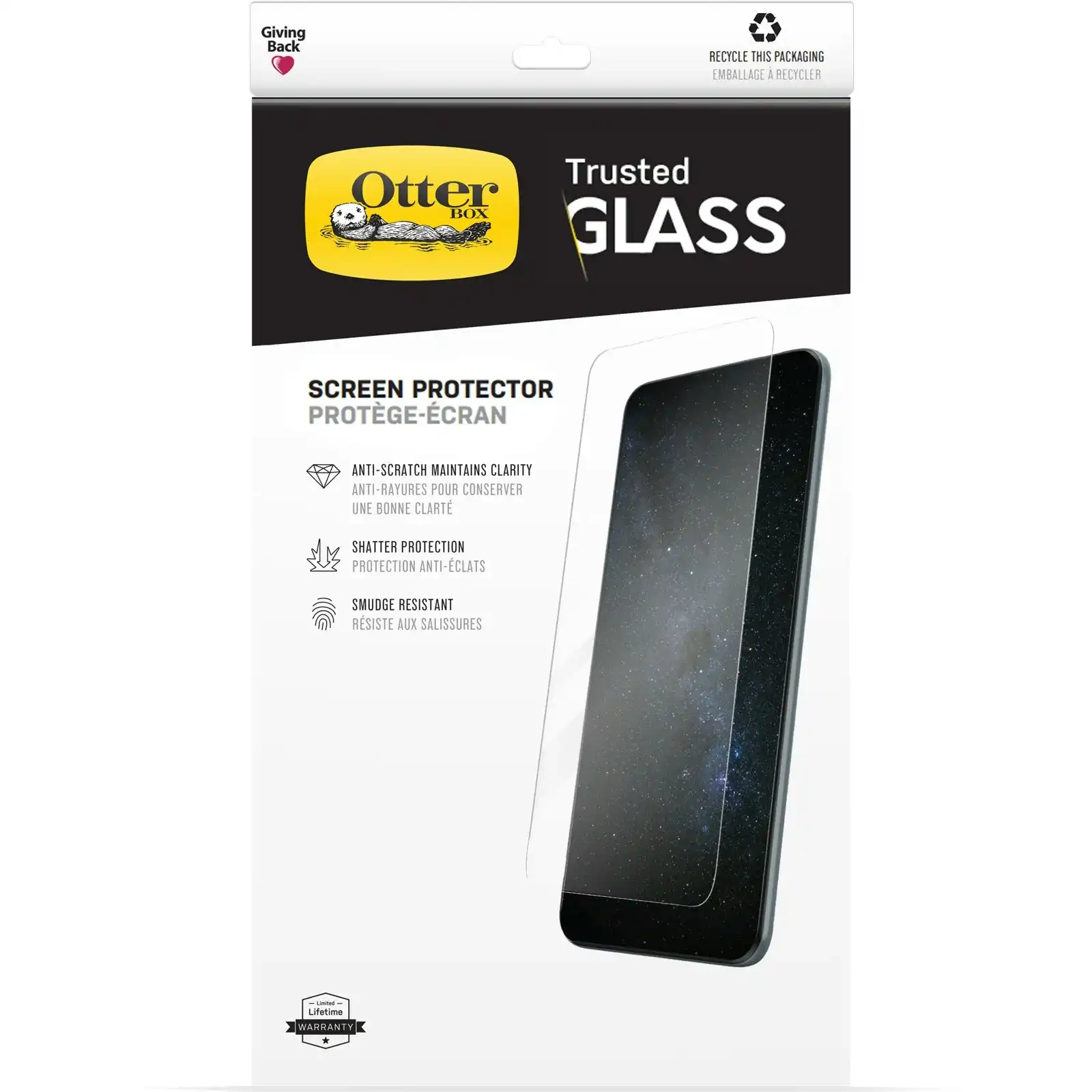 Otterbox Trusted Glass Screen Protector For Iphone 14/13/13 Pro