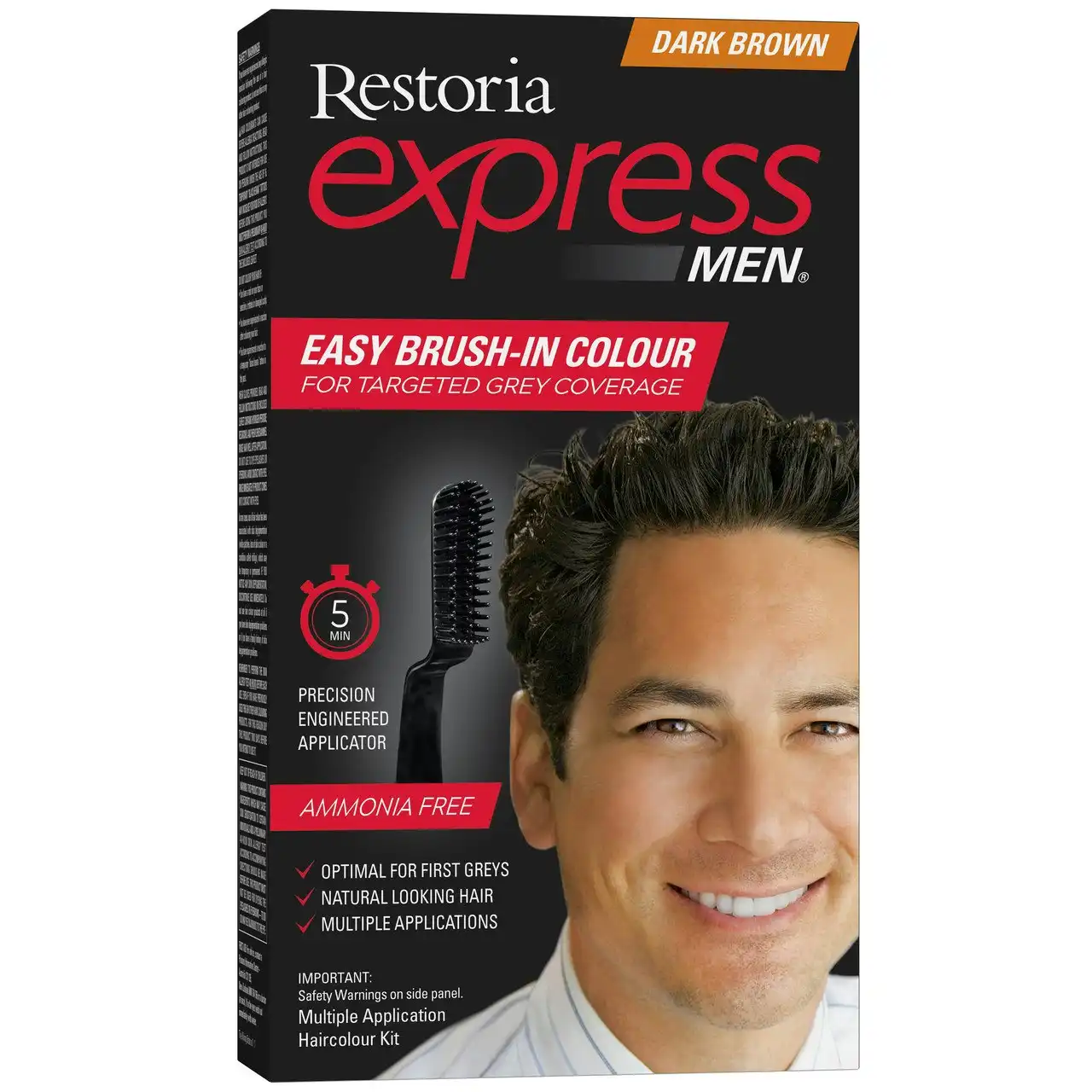 Restoria Express Men Dark Brown