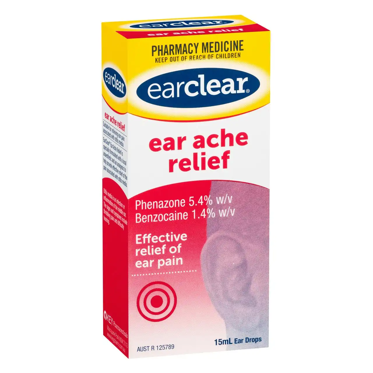 earclear ear ache relief 15mL