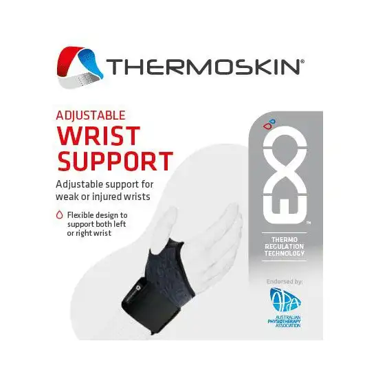 Thermoskin EXO Adjustable Black Wrist Support