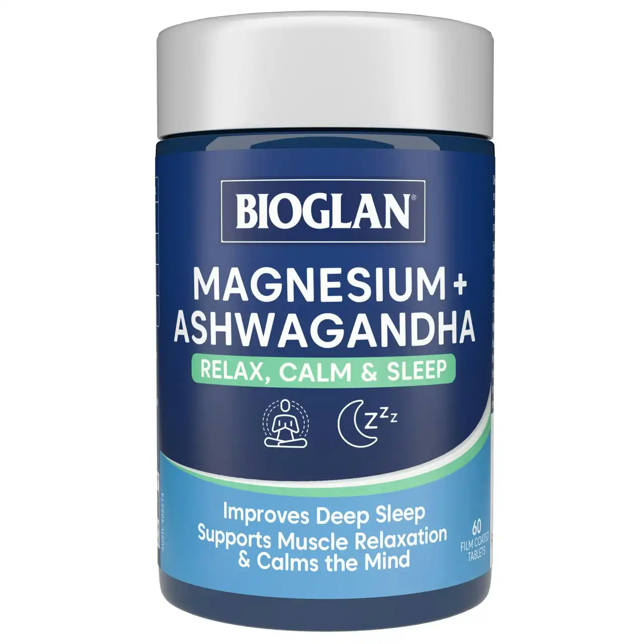 Bioglan Magnesium + Ashwagandha 60s