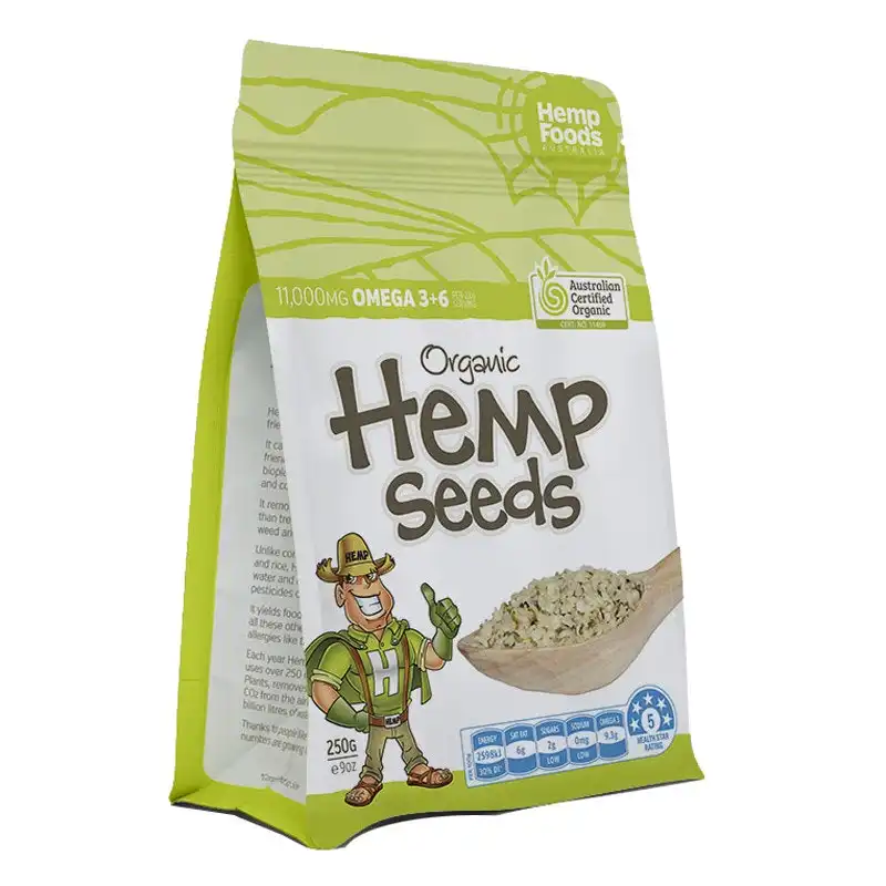 Organic Hemp Seeds 250g