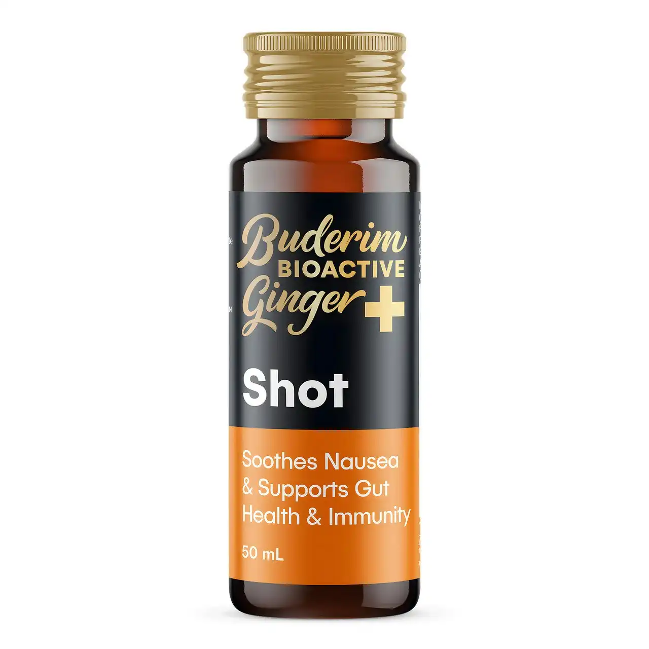 Buderim Bioactive Ginger+ Shots 50ml