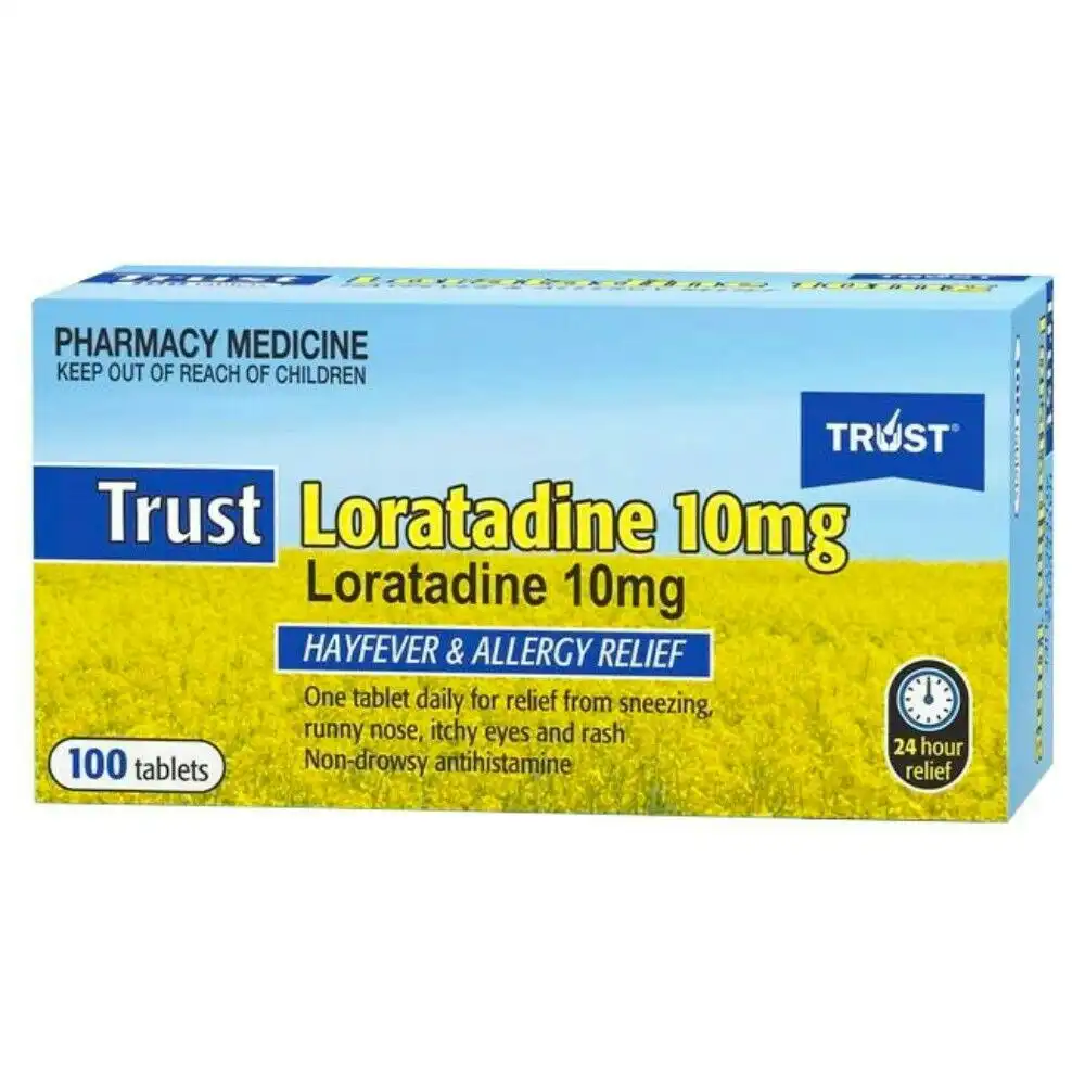 Trust Loratadine 10mg Tablets 100
