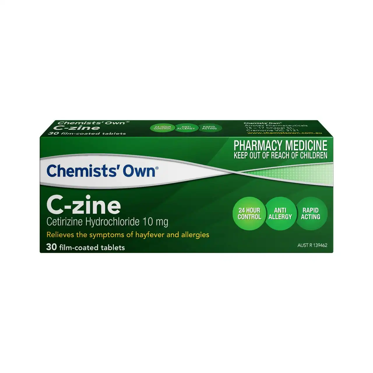 Chemists Own C-zine Tablets 30