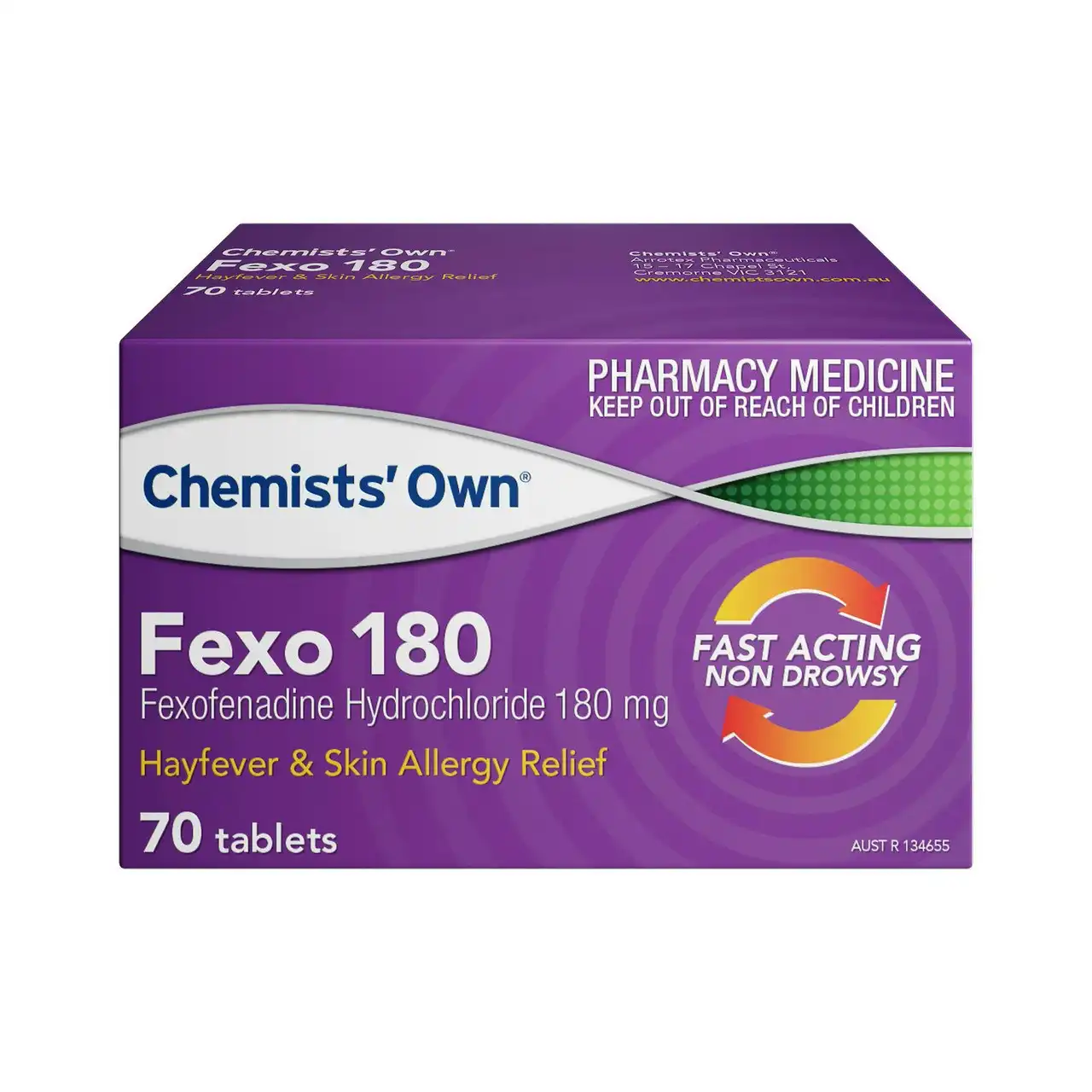 Chemists Own Fexo 180 Tablets 70