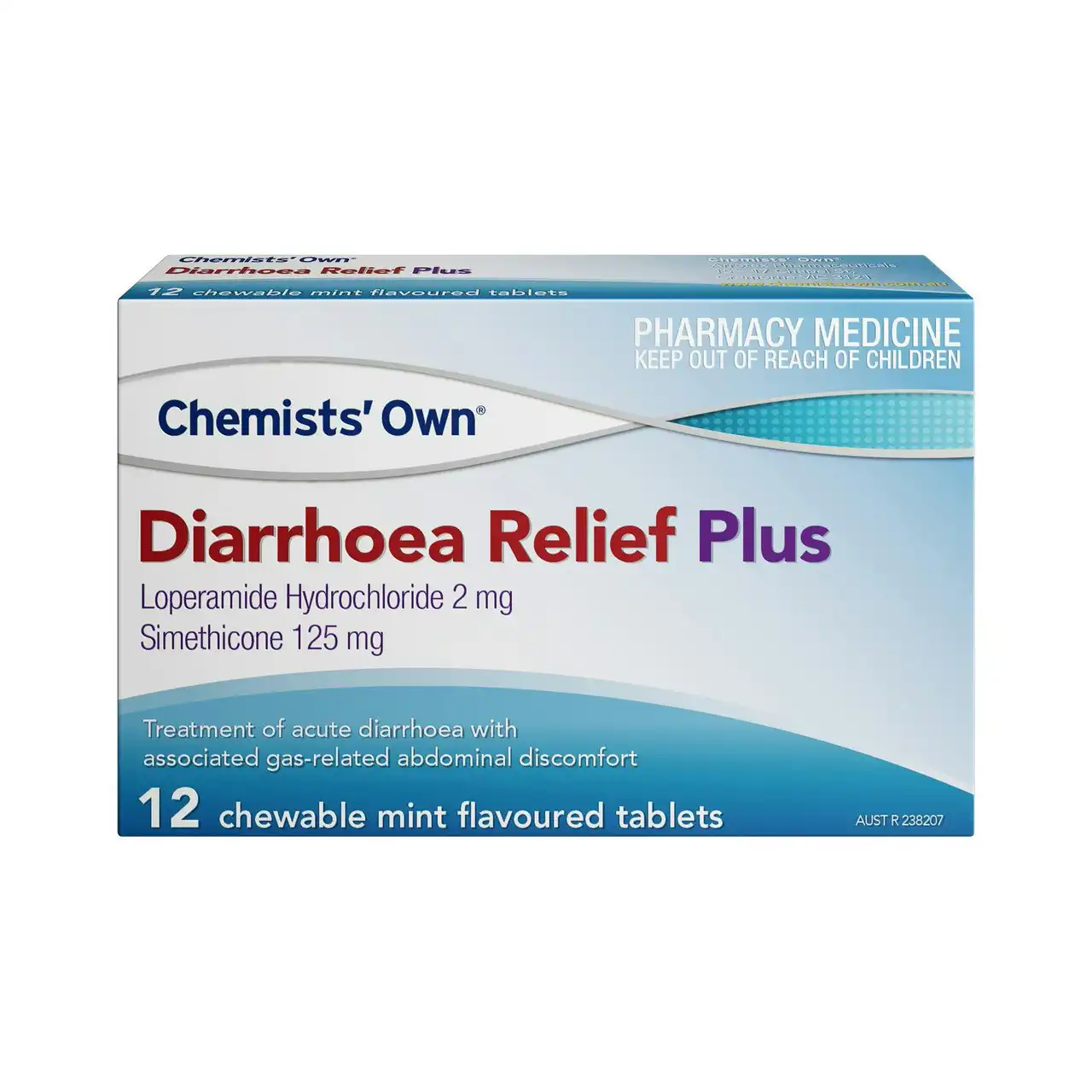 Chemists Own Diarrhoea Relief Plus Tablets 12