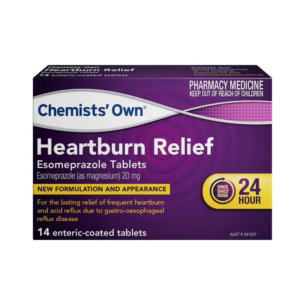 Chemists Own Heartburn Relief Esomeprazole Tablets 14