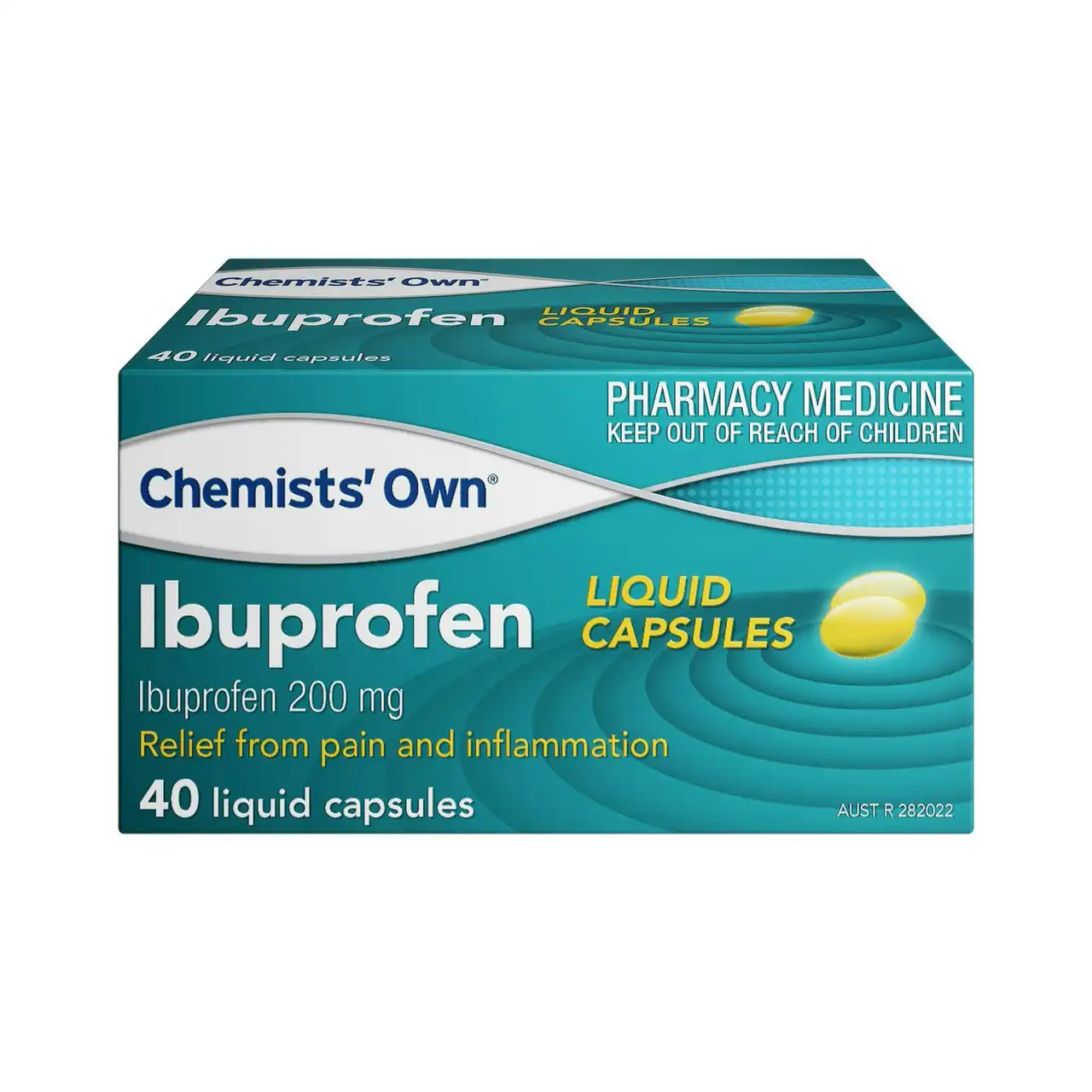 Chemists Own Ibuprofen Liquid Capsules 40