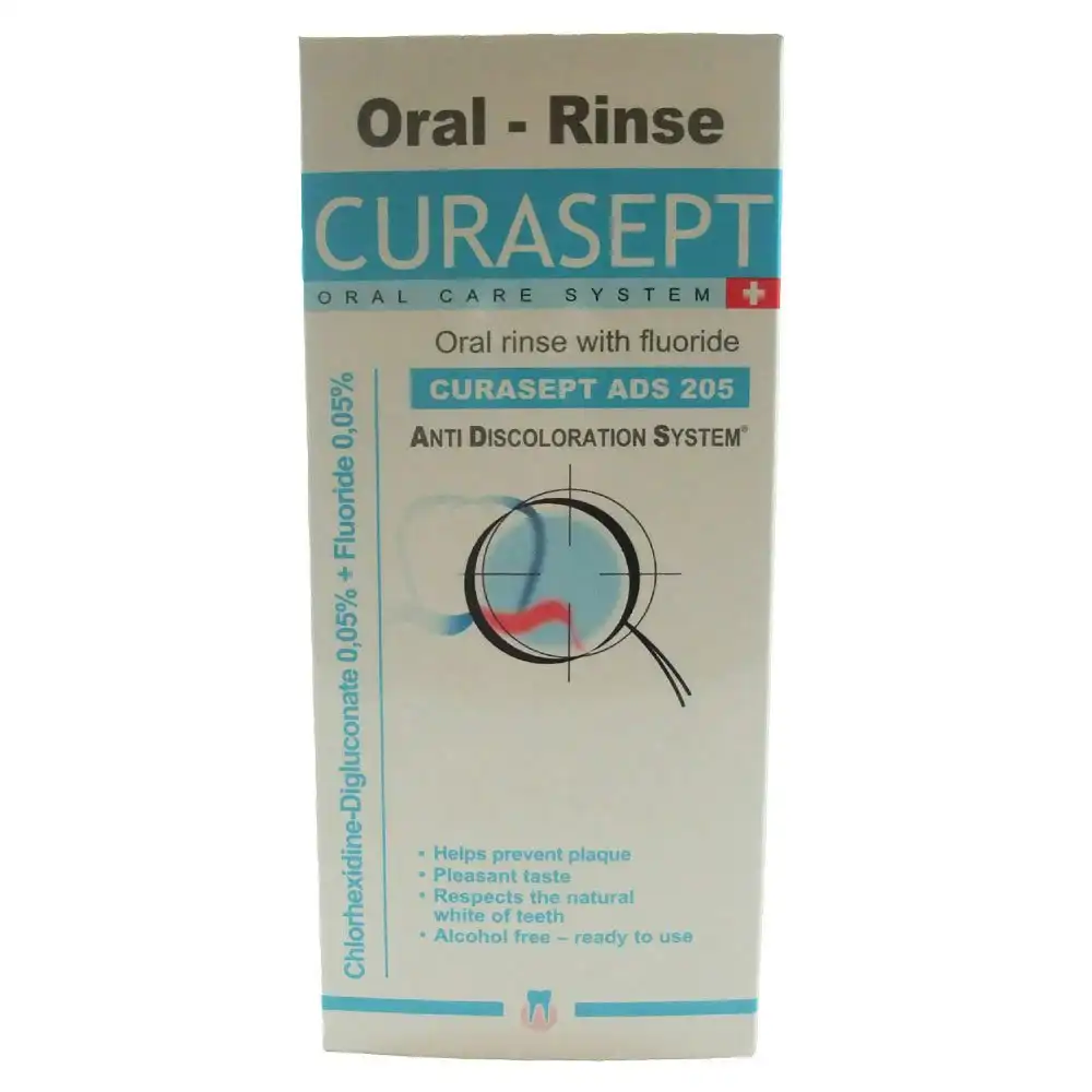 Curasept ADS 205 0.05 % Oral Rinse With Flouride 200ml