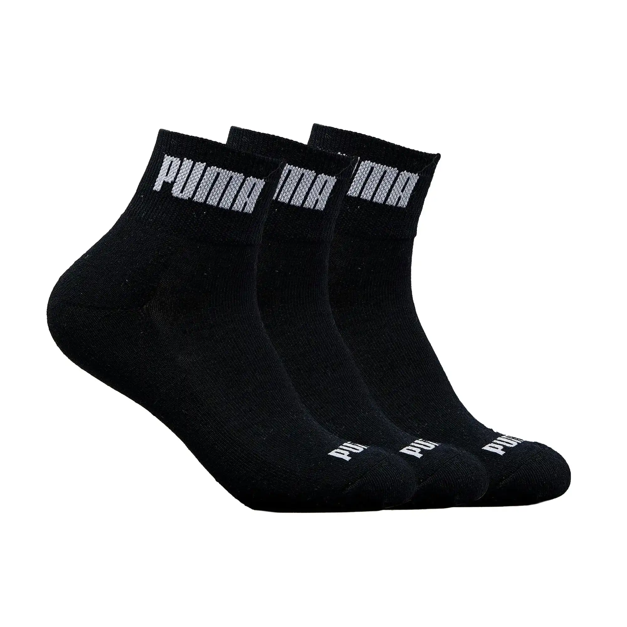Puma Mens Quarter Socks (Pack of 3)