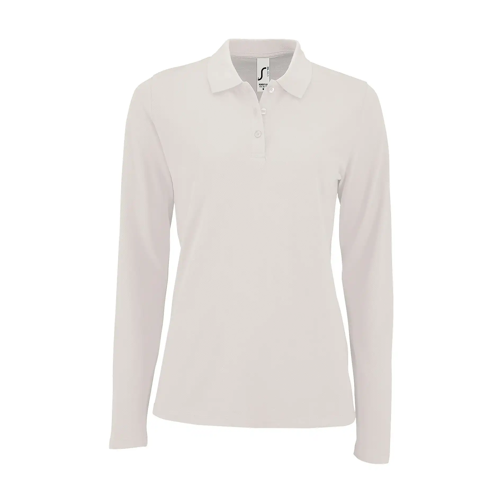 SOLS Womens/Ladies Perfect Long Sleeve Pique Polo Shirt
