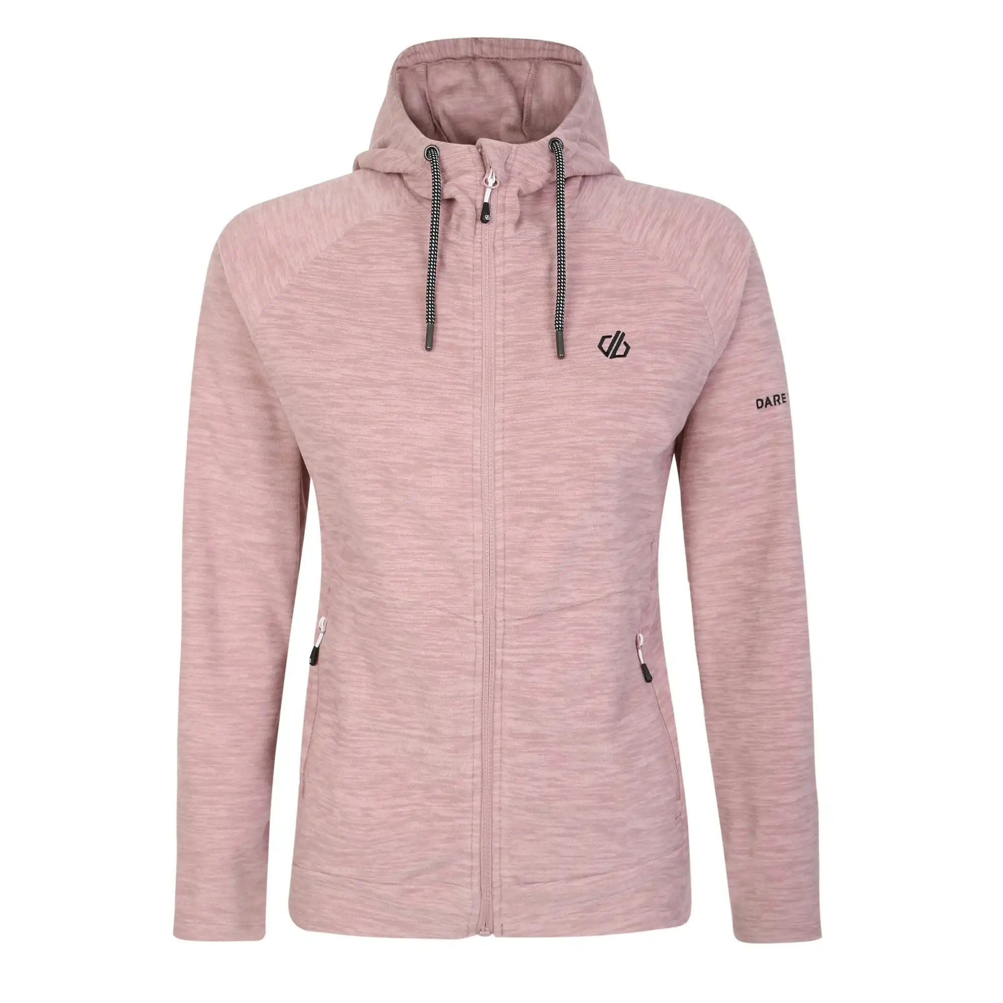 Dare 2B Womens/Ladies Out & Out Marl Full Zip Fleece Jacket