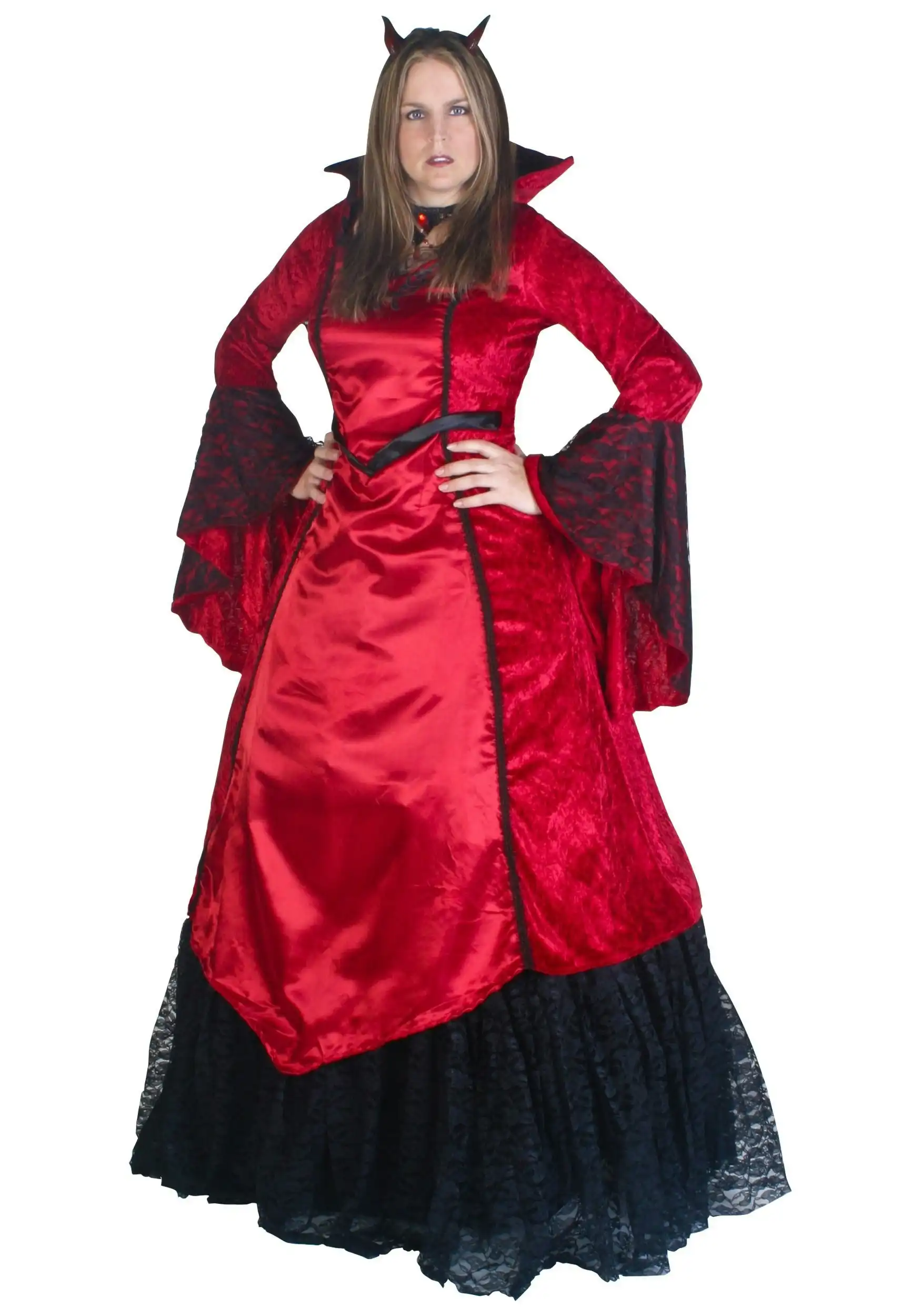 Medieval Devil Deluxe Womens Costume