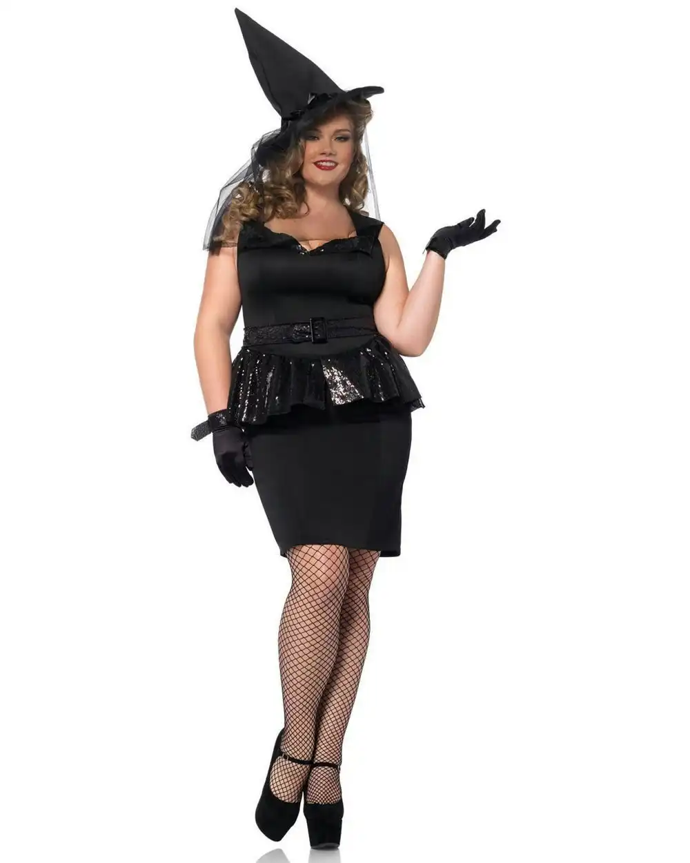 Vintage Witch Plus Womens Costume