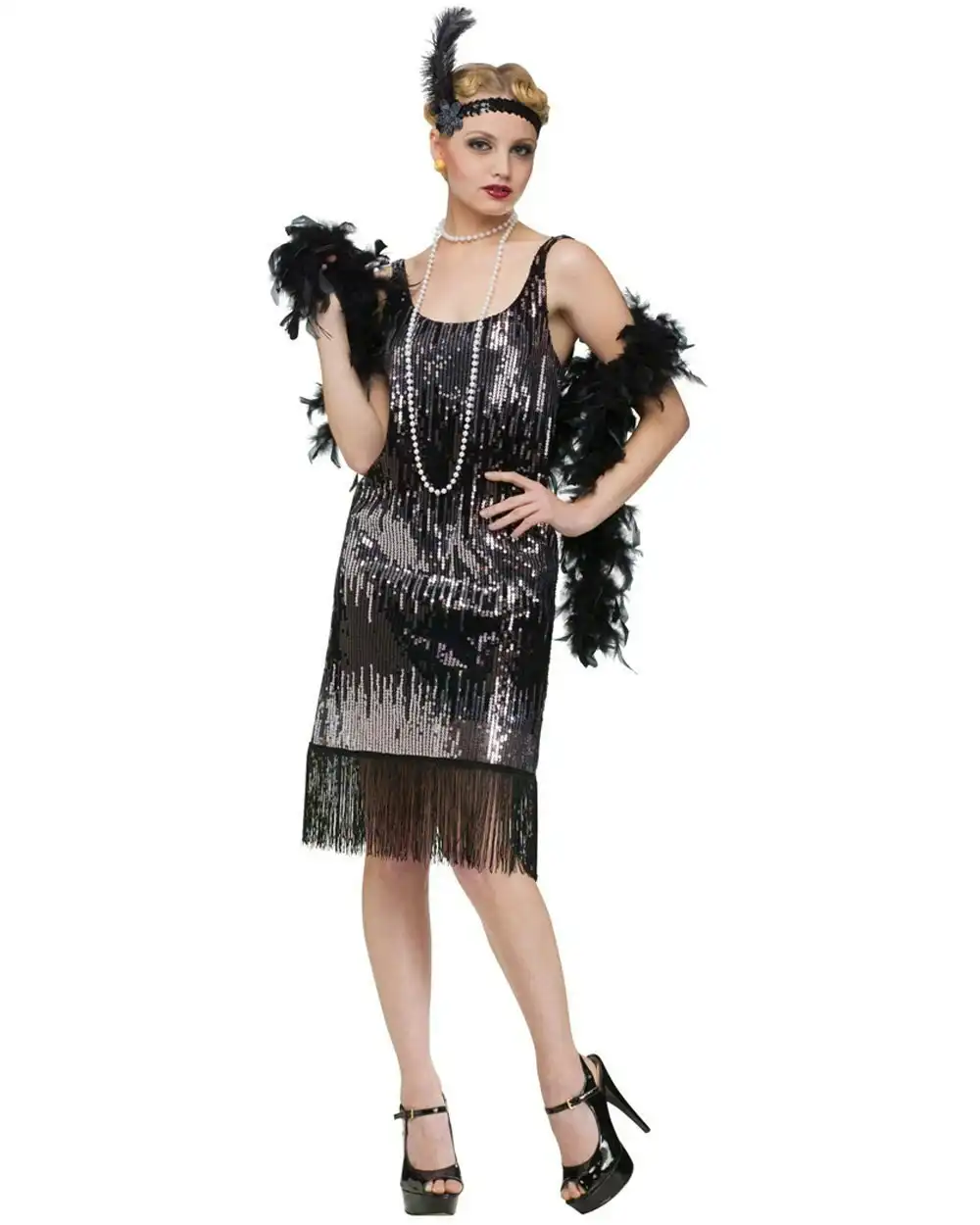 Deluxe 20s Flapper Womens Costume