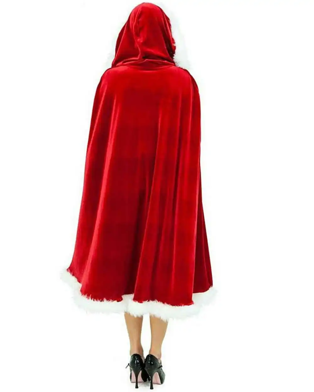 Santa Hood Womens Robe Cloak