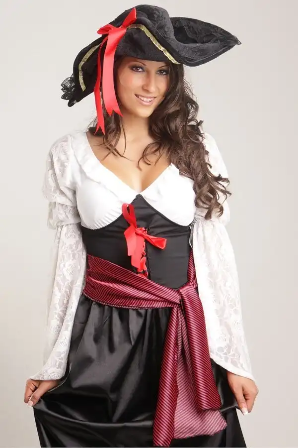 Gold Doubloon Pirate Womens Costume
