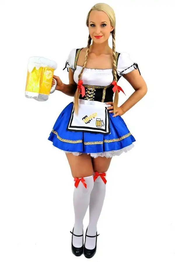 Deluxe Beer Maid Wench Womens Costume