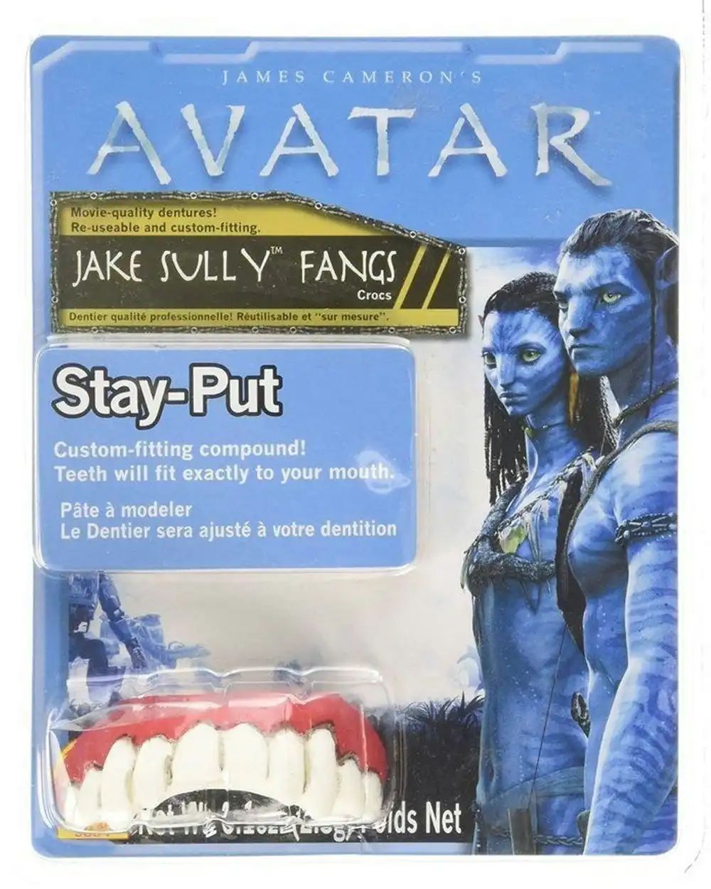 Avatar Jake Sully Costume Fangs