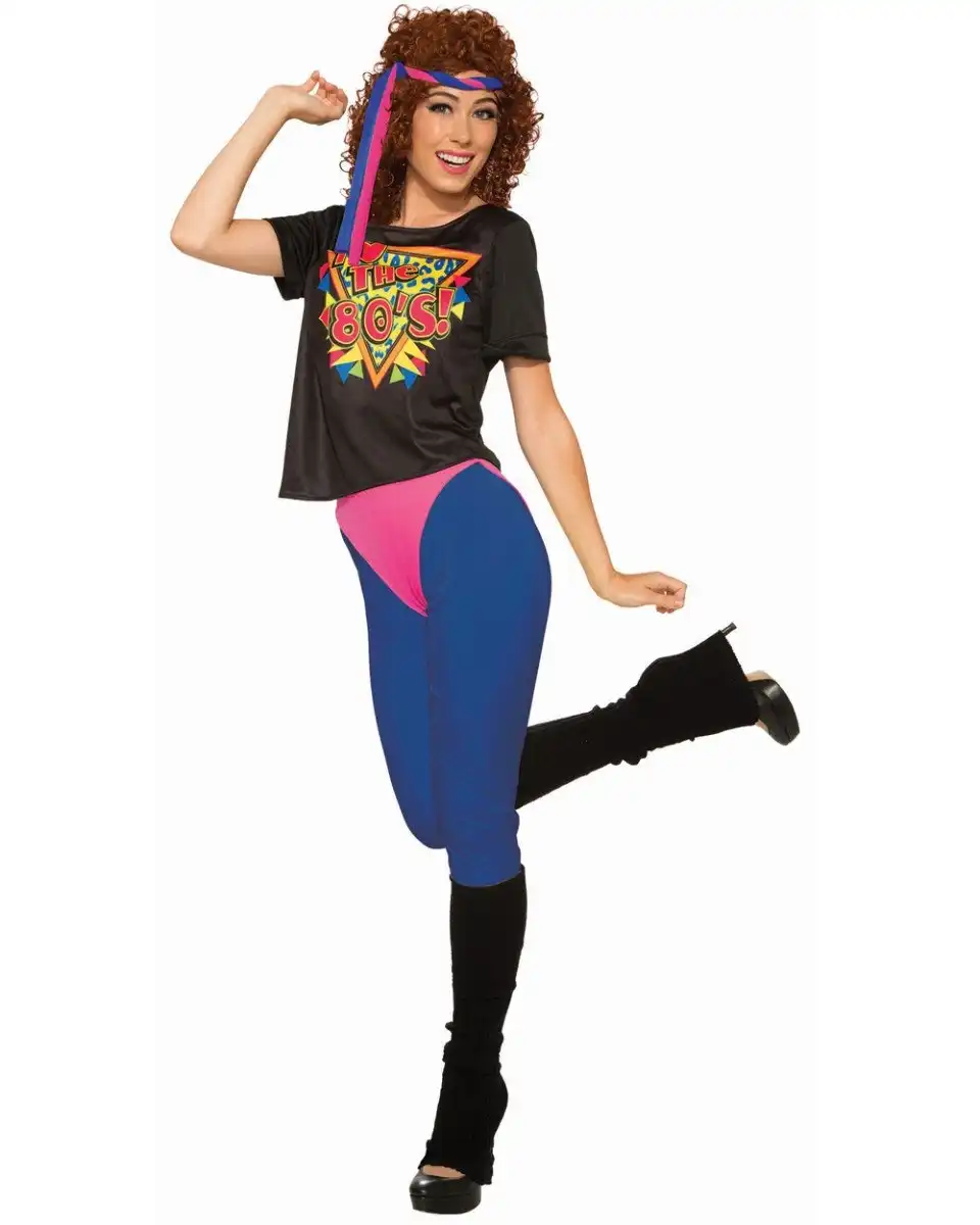 80's Workout Diva Adult Costume