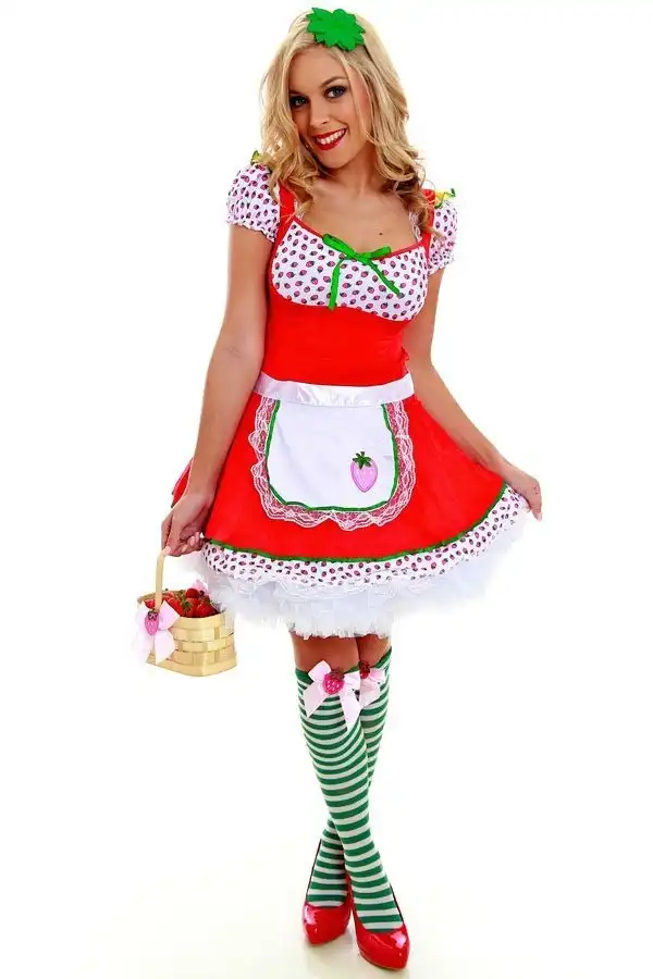 Strawberry Sweetie Womens Costume