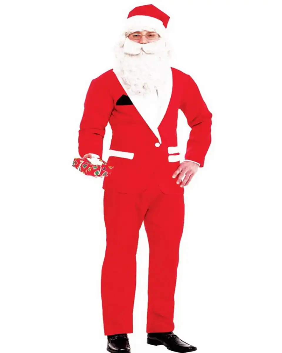 Simply Suit Santa Christmas Mens Costume
