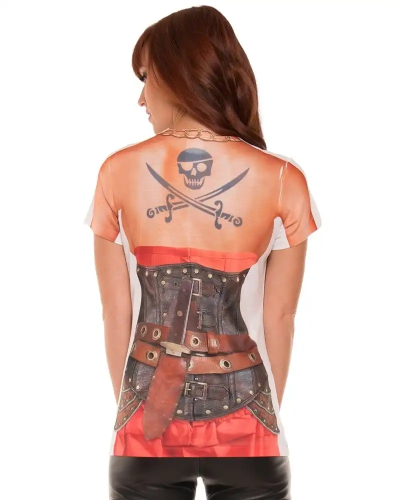Faux Real Lady Pirate T-Shirt