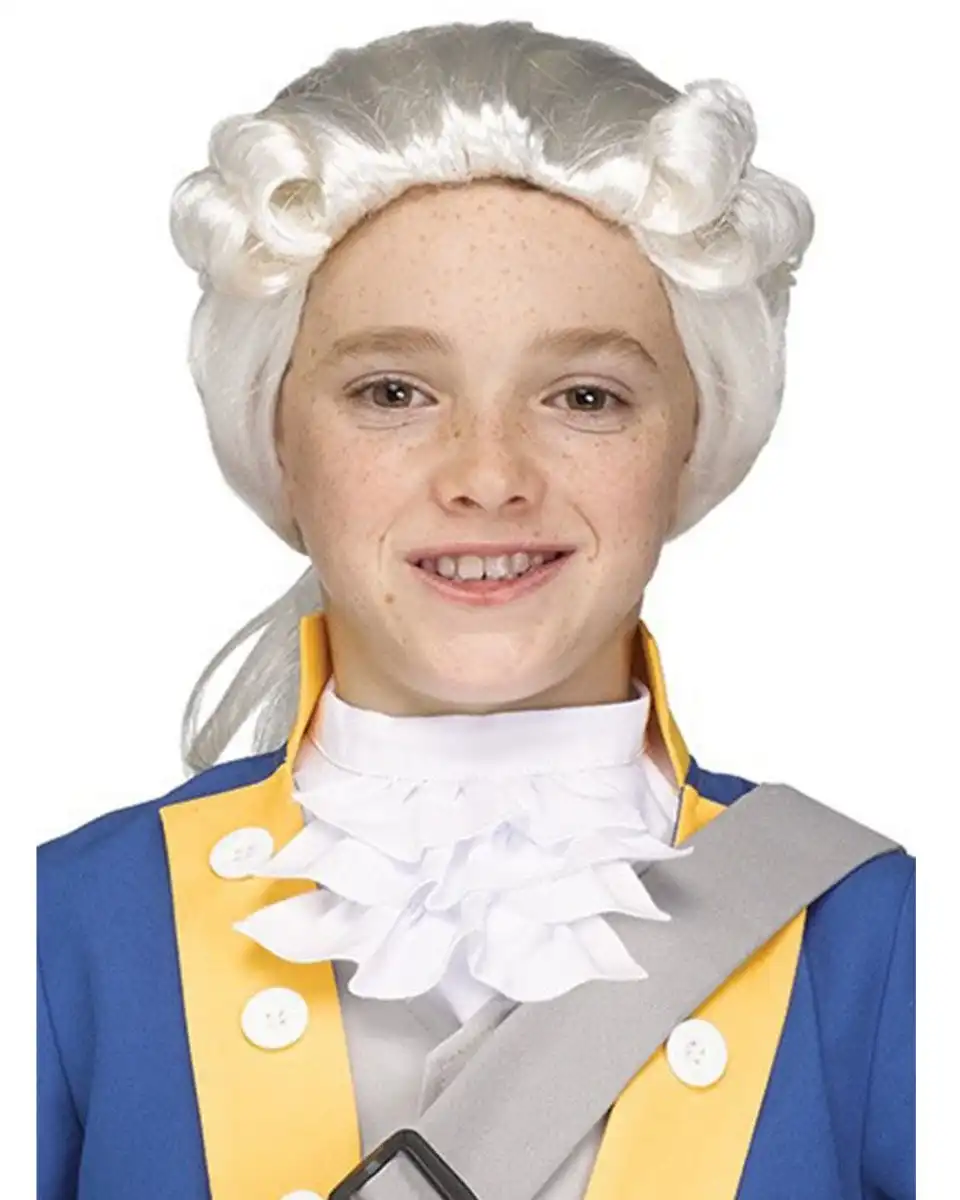 George Washington Child Accessory Kit Wig