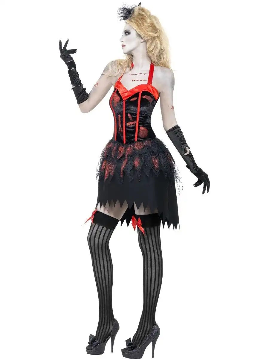 Zombie Burlesque Womens Halloween Costume