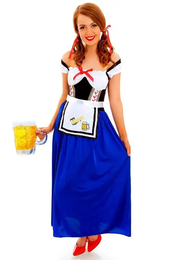 Fancy Beer Maid Womens Oktoberfest Costume
