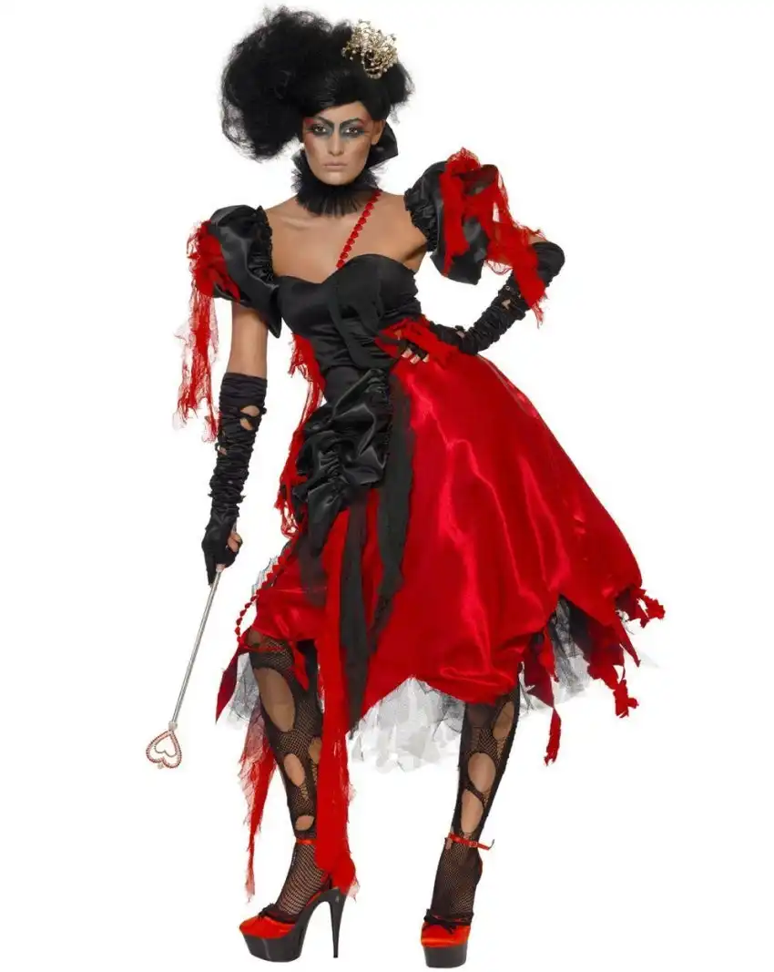 Queen of Hearts Halloween Womens Costume
