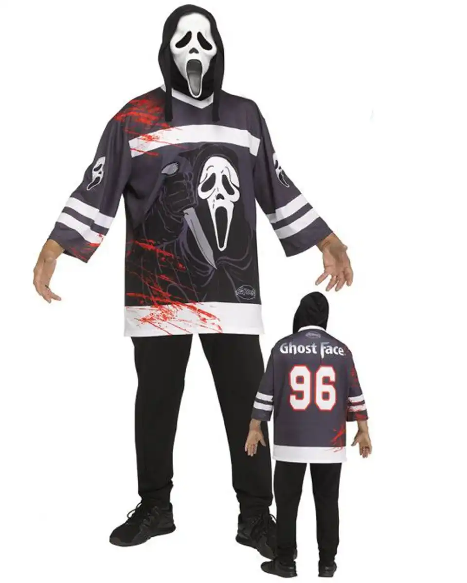 Ghost Face Adult Jersey & Mask
