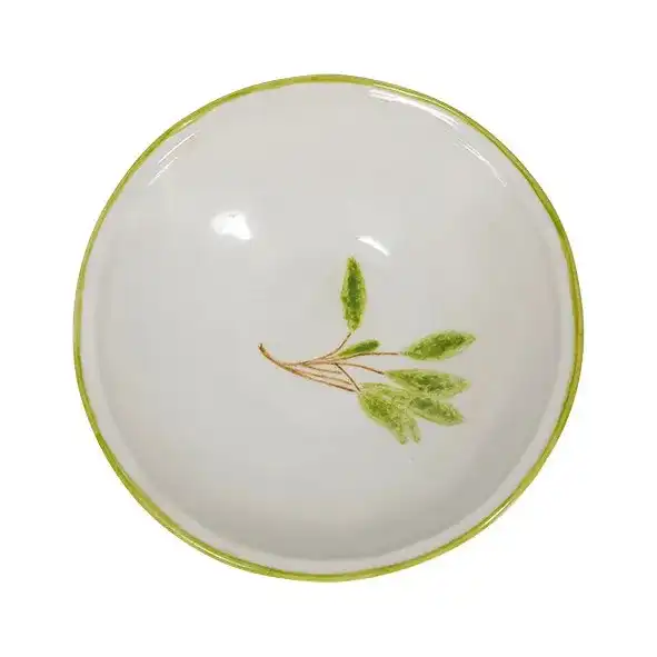 Provincial & Rustic Vert Basil Small Bowl - Set of 8