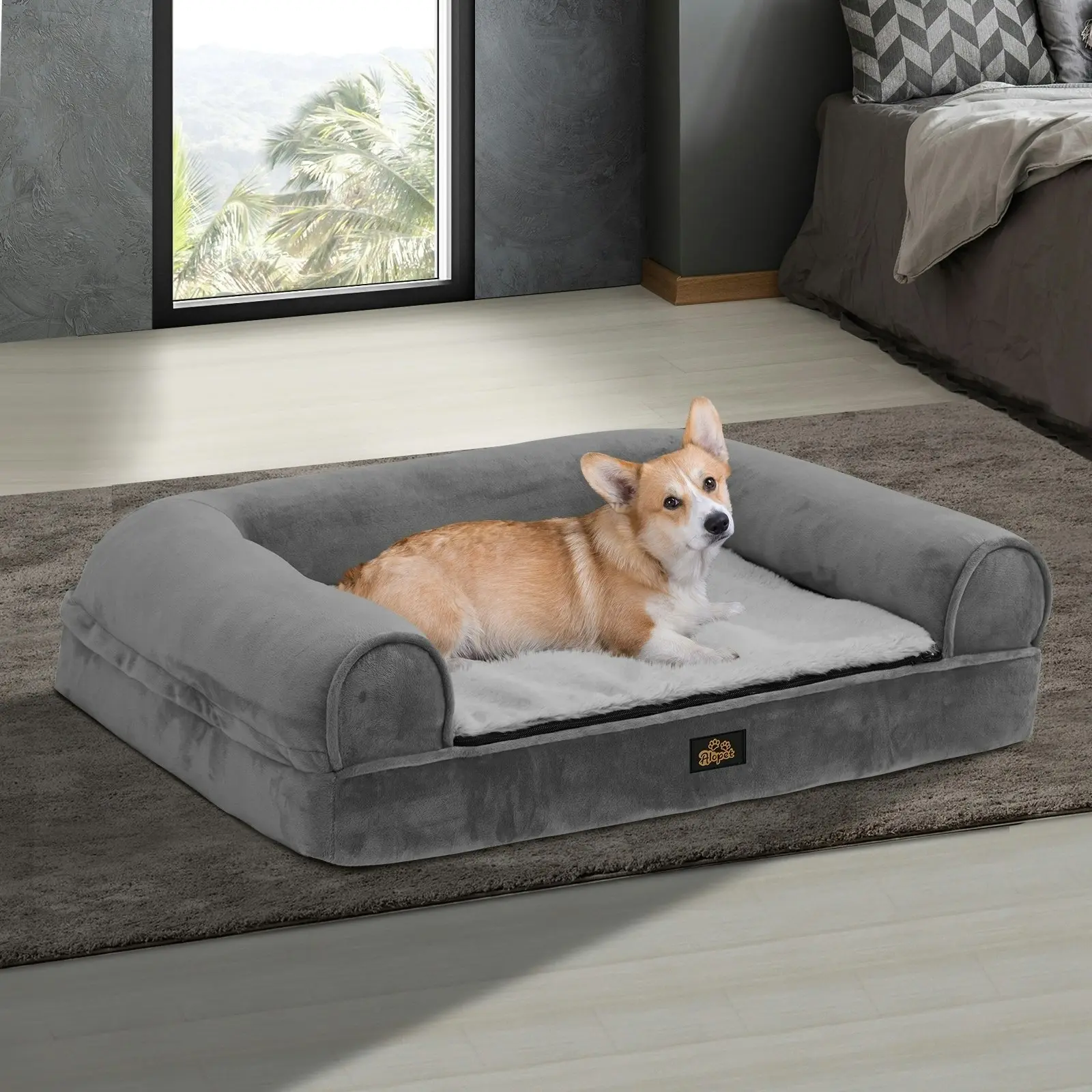Pet Supplies Dog Tugs Puppy Off Couch Peanuts Pet Bed And Dog Toy