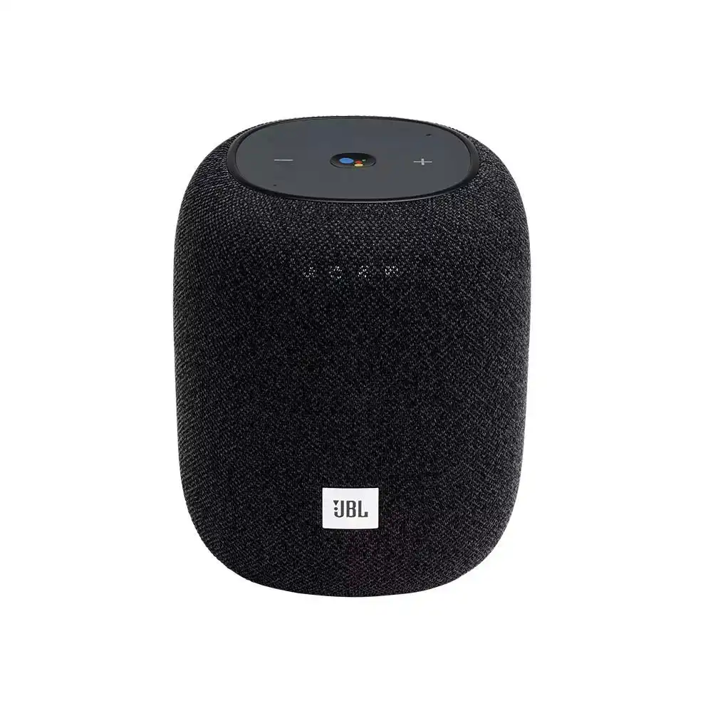 JBL Link Music Smart Speaker with Google Assistant - Black (JBL Refurbished)