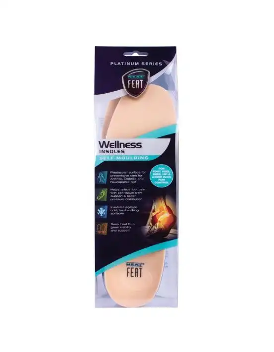 NEAT Feat Orthotics Diabetic Self-Moulding Insole Large