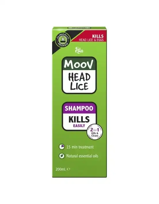 Moov Head Lice Shampoo 200mL Direct Chemist Outlet Lasoo