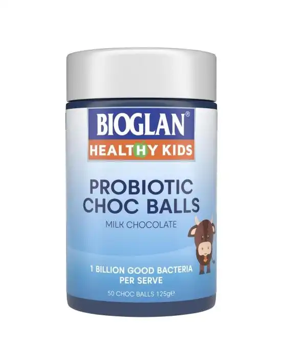 Bioglan Healthy Kids Probiotic Chocolate Balls 50 Pack